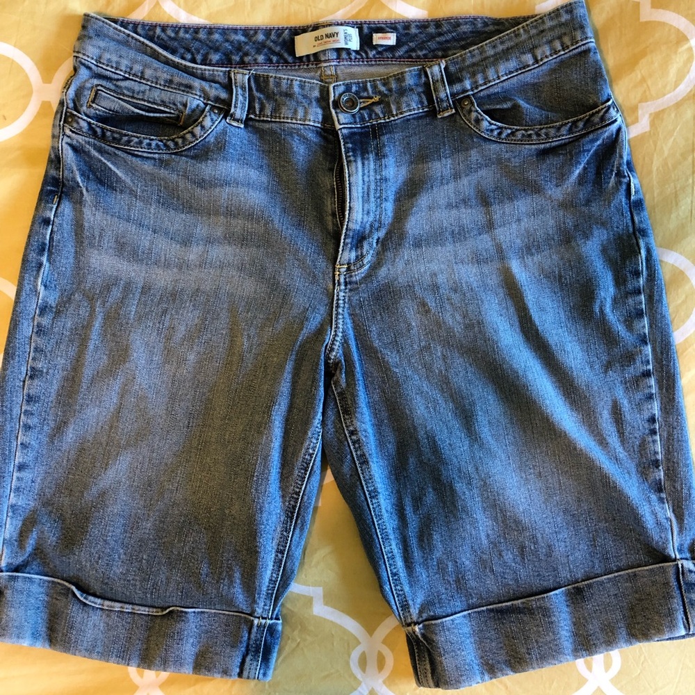 Old navy Bermuda jean shorts
